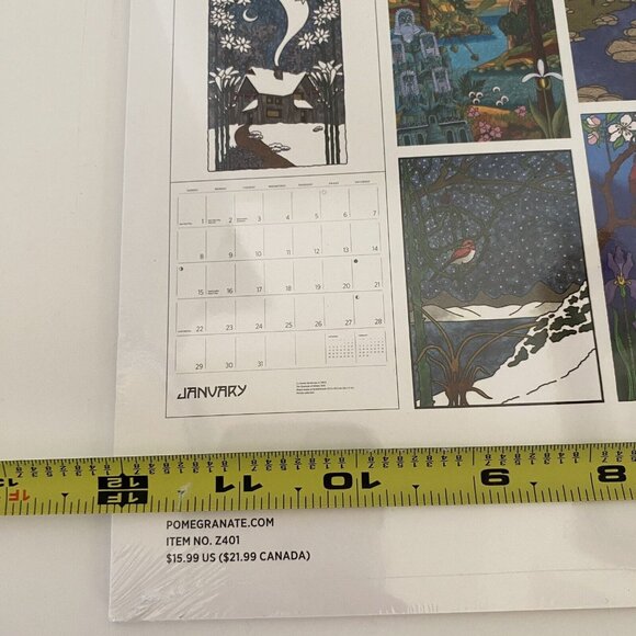 Pomegranate,  CJ Hurley The Lure of the Land 2023 Wall Calendar Art Prints - Picture 4 of 5